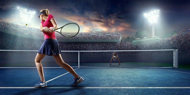 Sunset Court Decisive Backhand