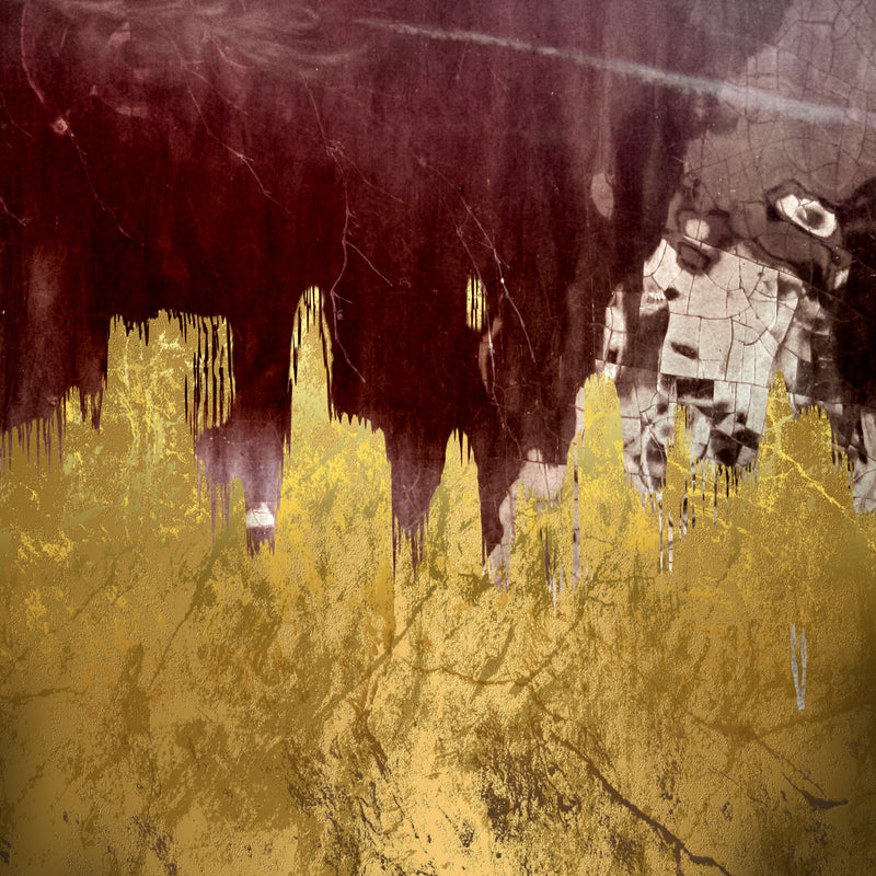 Gilded Decadence Abstract
