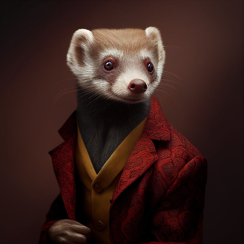 Lord Ferret of the Crimson Coat
